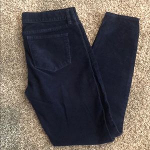 J. Crew Corded Toothpick Jeans